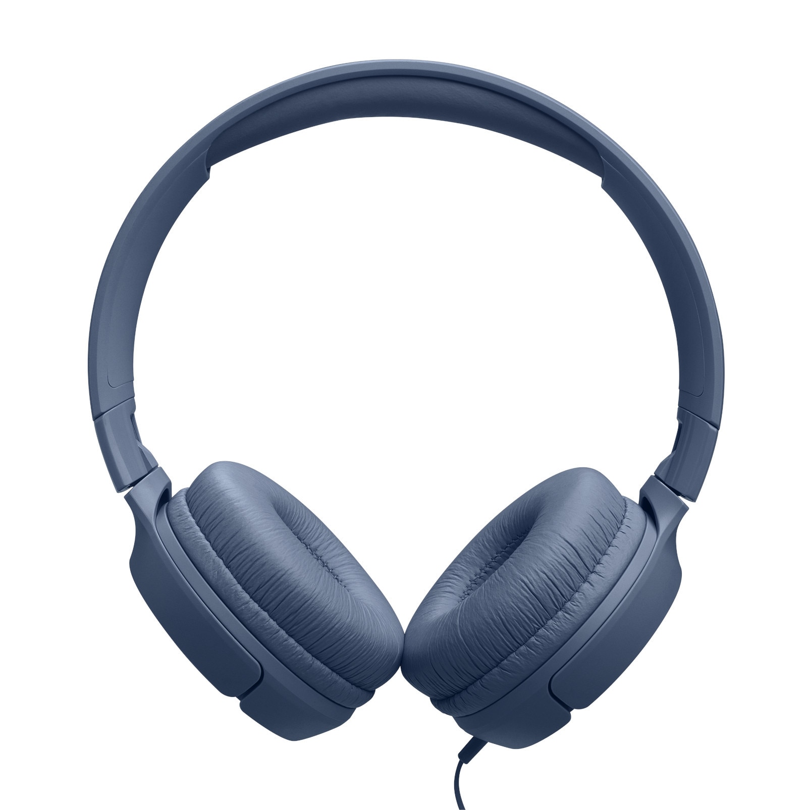 Casti JBL Tune 520C, Cu fir, On-ear, Microfon, USB-C, albastru