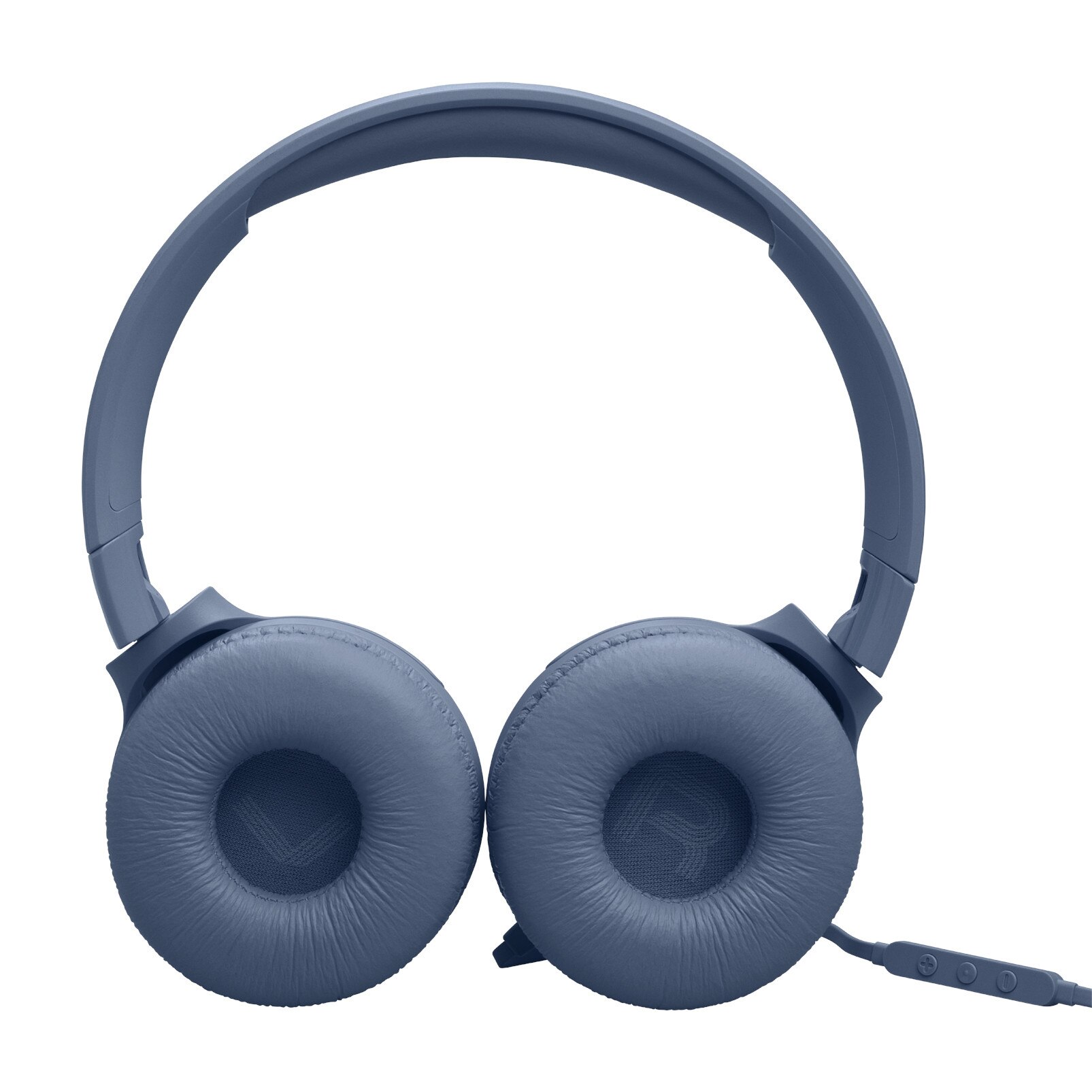 Casti JBL Tune 520C, Cu fir, On-ear, Microfon, USB-C, albastru