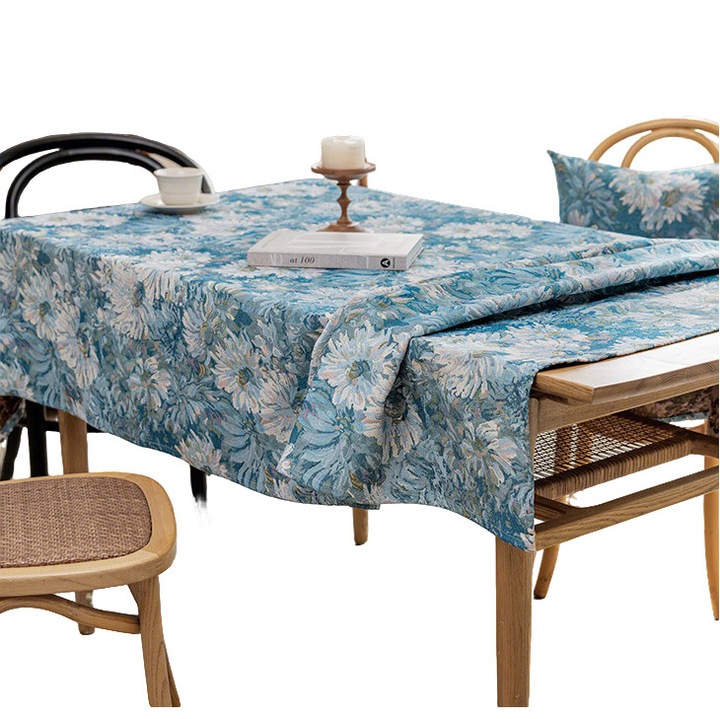 Fete de masa, Monet, design vintage, impermeabil, rezistent la ulei, 140x180cm