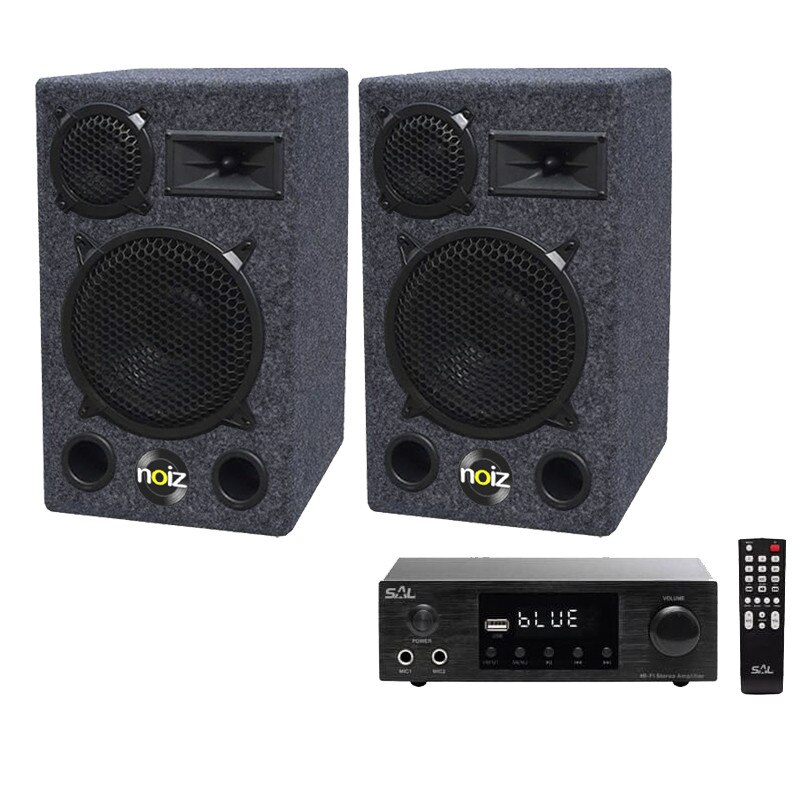 Sistem boxe cu lumini Noiz Vintage Box Light Bundle