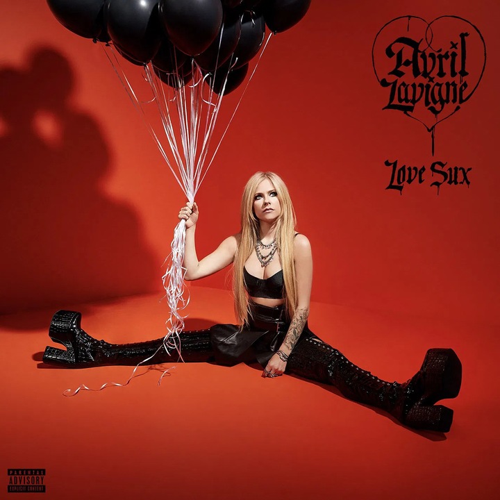 Album vinyl Love Sux, Avril Lavigne, rosu, 1 disc