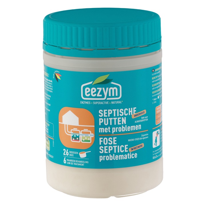 Bioactivator Fose Septice Problematice/ Subdimensionate 6 luni - 650g Pudra Eezym