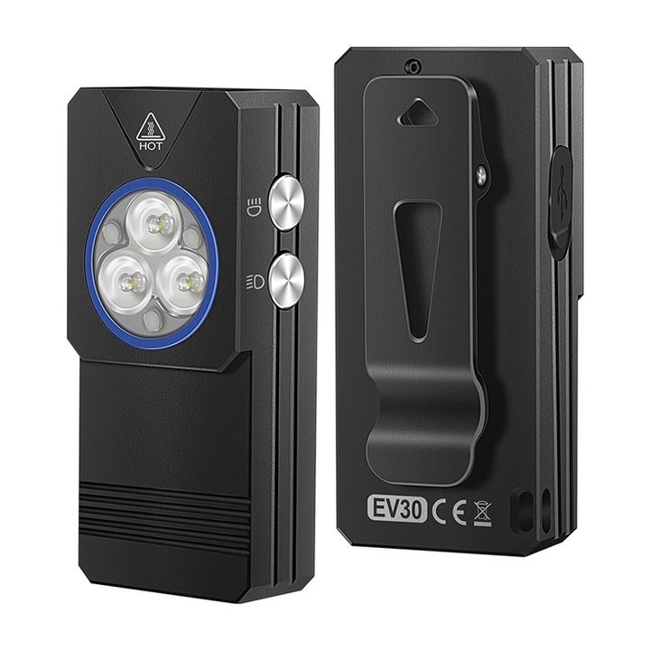 Фенерче ULTRAFIRE MINI, 550LM, черно, 66 мм, водоустойчиво IP66, с множество режими на осветление