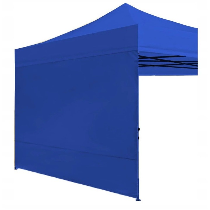 Perete Pentru Cort, Exspand, Material Poliuretan, Inaltime 2 m, Lungime 5,8 m, Velcro Rigid Cusut, 2 M x 5,8 m, Albastru