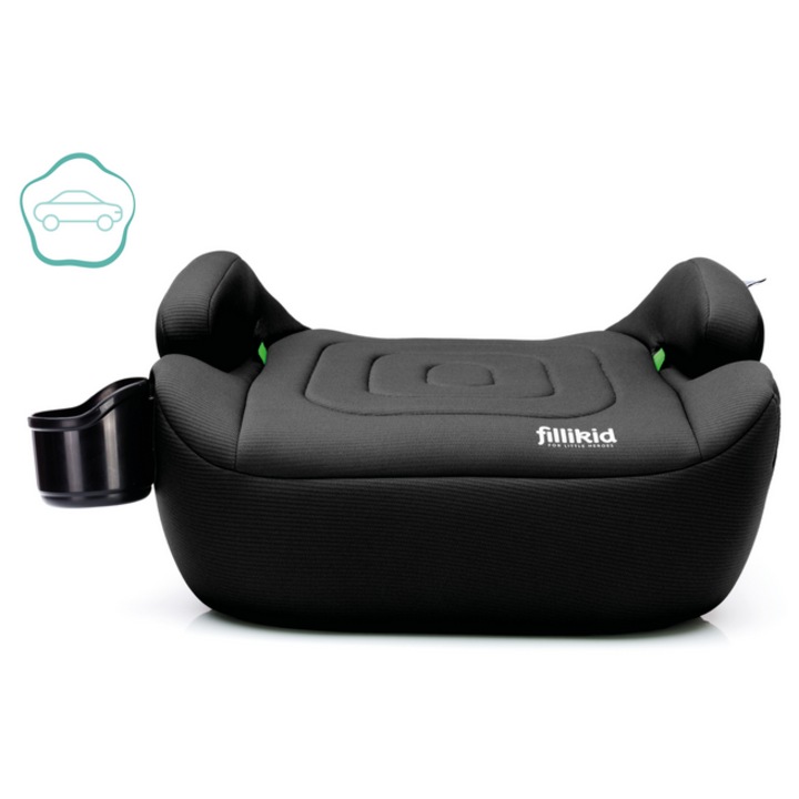 Inaltator auto Isofix Luxe Flip black, R129 grupa 2/3 Fililikd