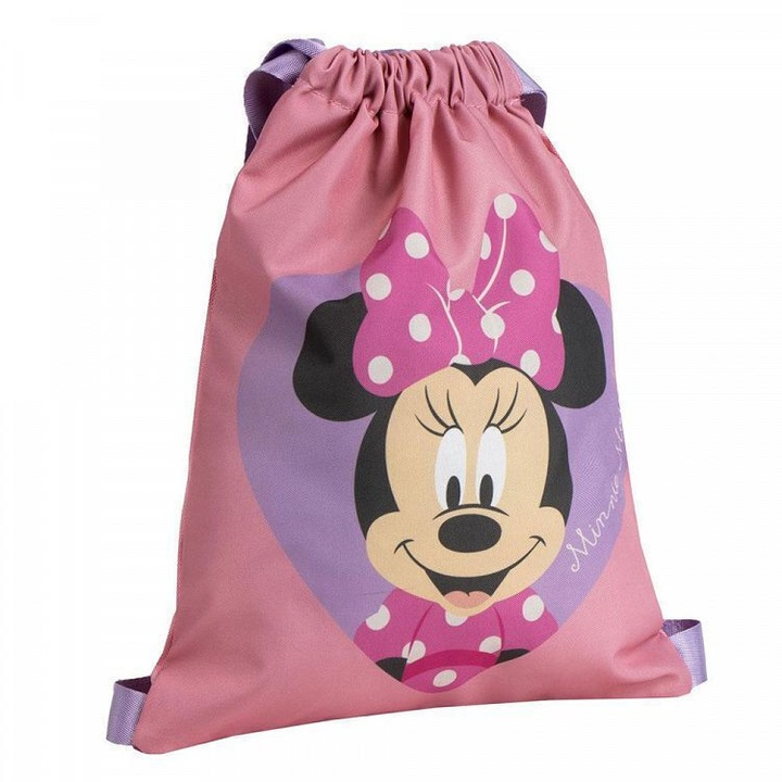 Sac sport Minnie Mouse Disney, 33x27x3 cm Roz