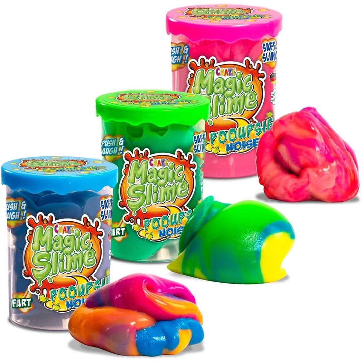 Set jeleu modelabil, Craze, 3 culori, multicolor, 100g