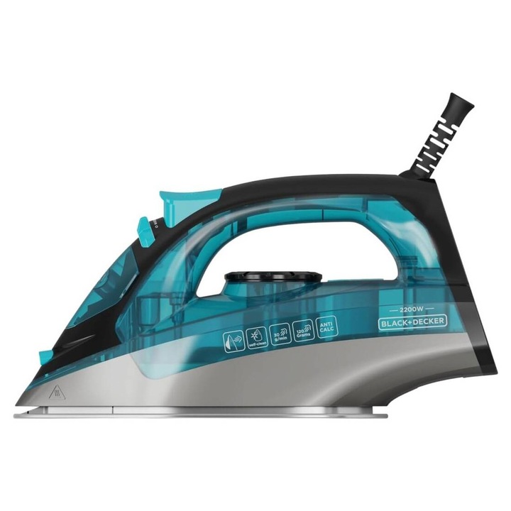 Fier de Calcat Black+Decker BXIR2201E 2200W Albastru