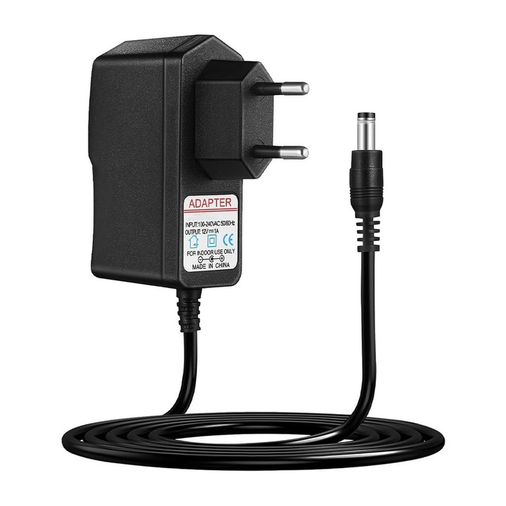 Alimentator Stabilizat intrare LEDIGANT®, 220V, iesire 12V, 1A, 12W