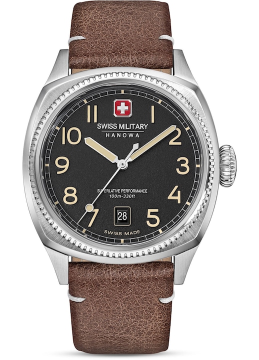 Swiss Military SMWGB0003701, Kvarc, 41mm, 10ATM Férfi karóra