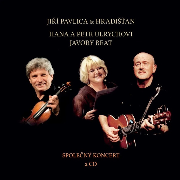 Pavlica Jiri & Hradistan & Hana si Petr Ulrychovi, Javory Beat: Concert comun - 2CD, muzica ceha, 896g
