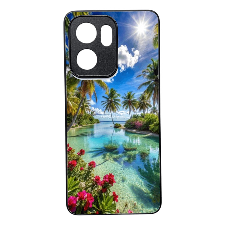 Puha TPU tok Oppo Reno 13F készülékkel kompatibilis, nyári dizájn