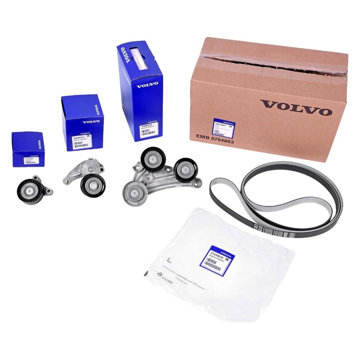 Комплект аксесоари за опъване + ремък VOLVO S60 V60 XC60 II 2.0T 32213657