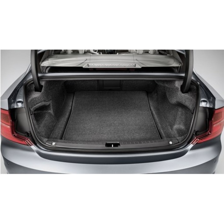 Volvo S90 csomagtartóvédő szőnyeg, eredeti, 32347043, pótkerékkel szerelt változathoz