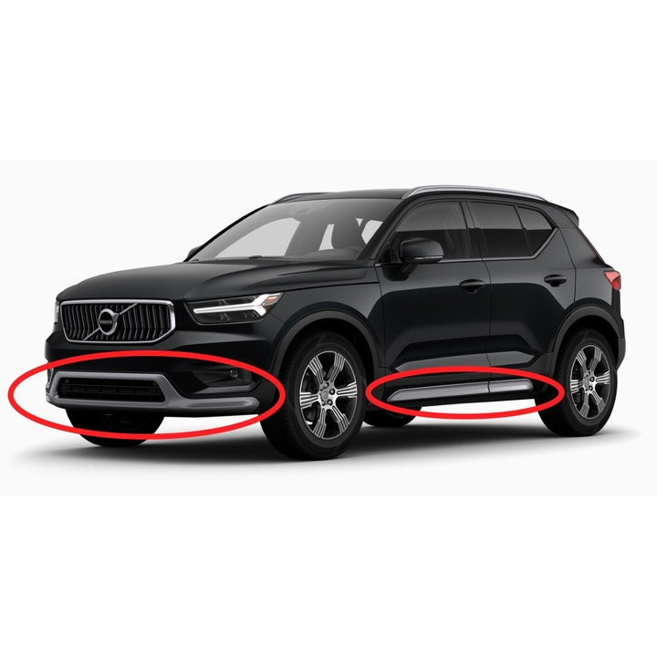 Комплект за външен стил Volvo XC40, 2018-, 31655309+31664376, оригинални части