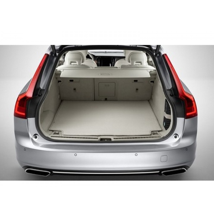 Volvo XC90 csomagtartó szőnyeg, 2016-, szőke színű, 39842845OE, 5 személyes változathoz