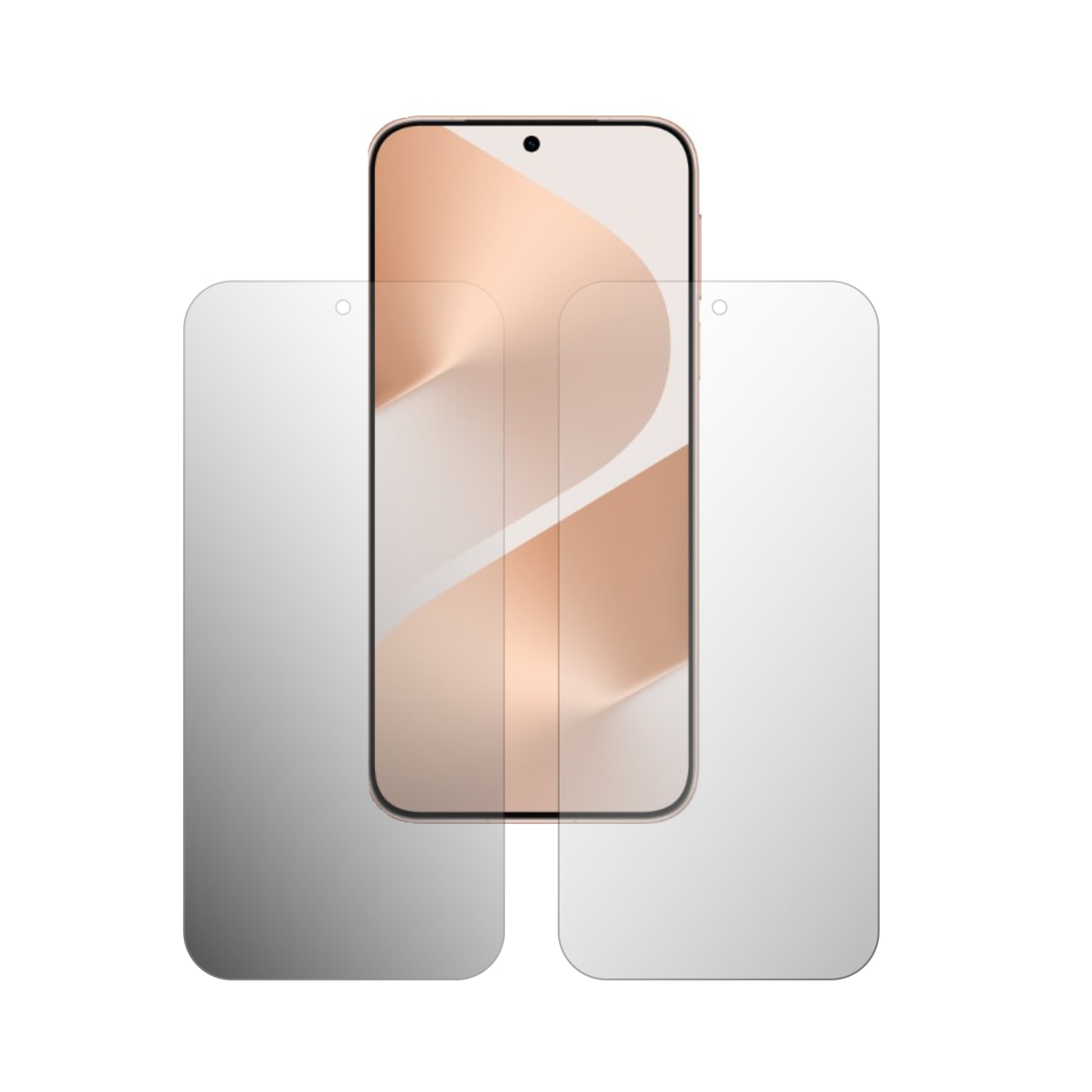 Set 2X Folie Protectie Ecran Folie24, pentru Huawei Pura 80 Pro, 1X Ultra-Clear + 1X Mata, Acoperire Case-Friendly ( Compatibile cu Carcasa ), Adezive, Flexibile cu Auto Regenerare