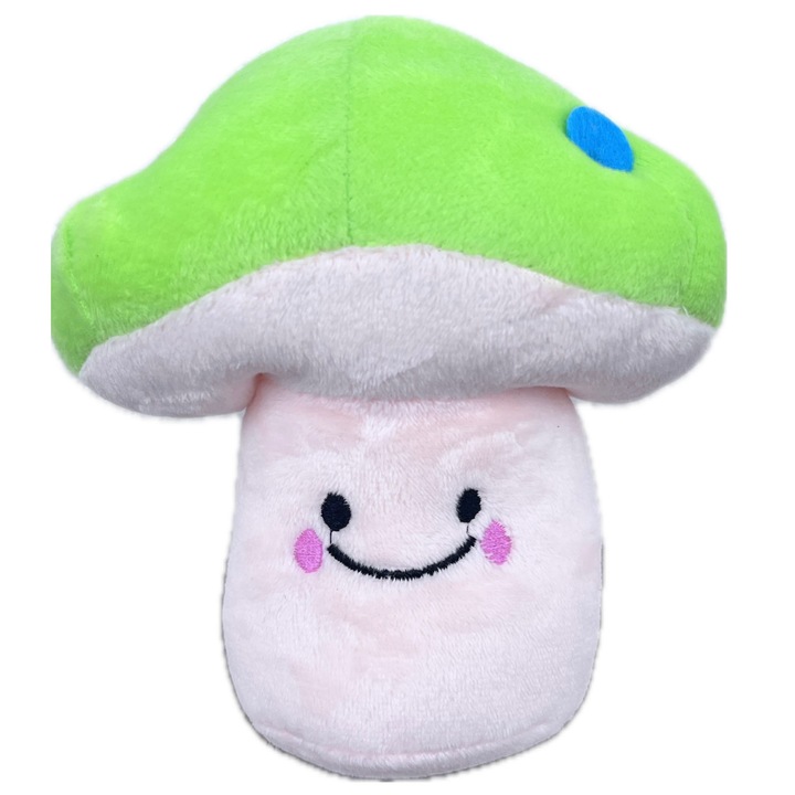 Jucarie plus, Ciupercuta, Verde, 19 cm