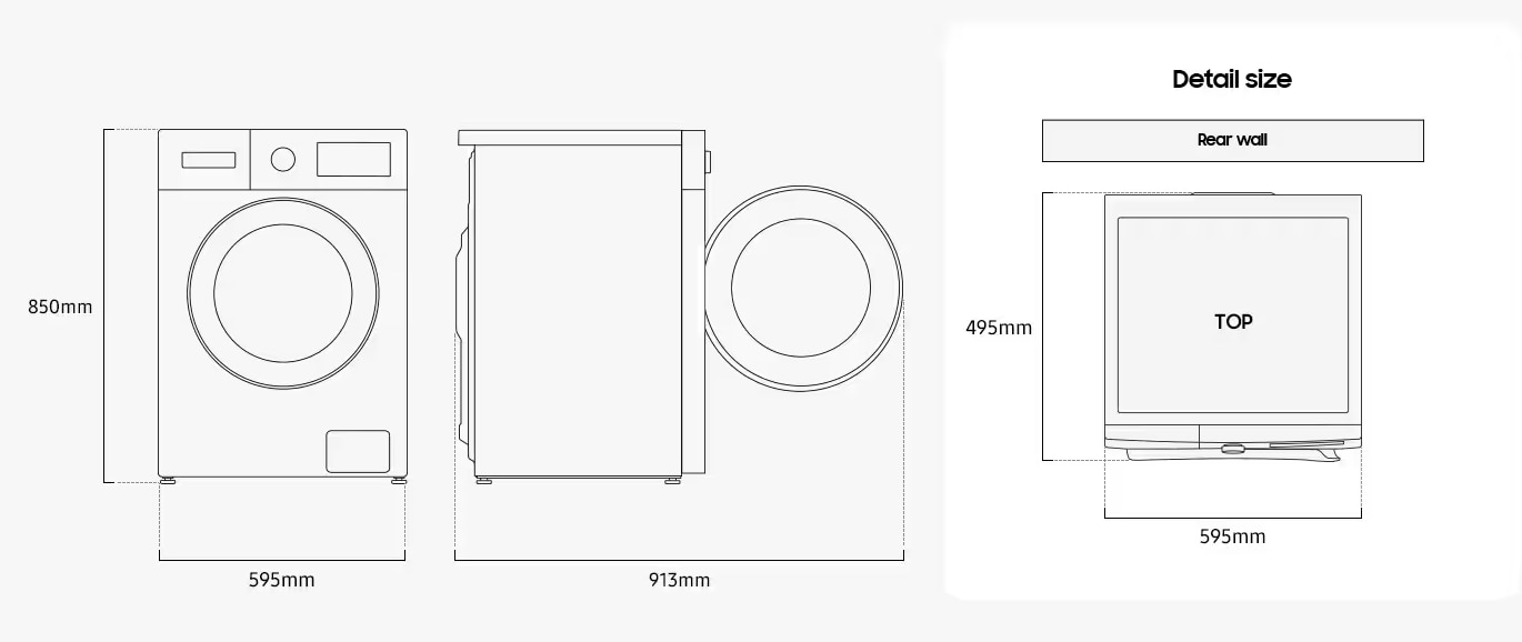 Masina de spalat rufe Samsung, 7KG, 1400 RPM, Clasa A, Hygiene Steam, Drum Clean, Quick Wash, Motor Digital Inverter, Alb, WW70FG3M05AWLF 9 res 9ab4c23d806128eb8108a22a500985b5