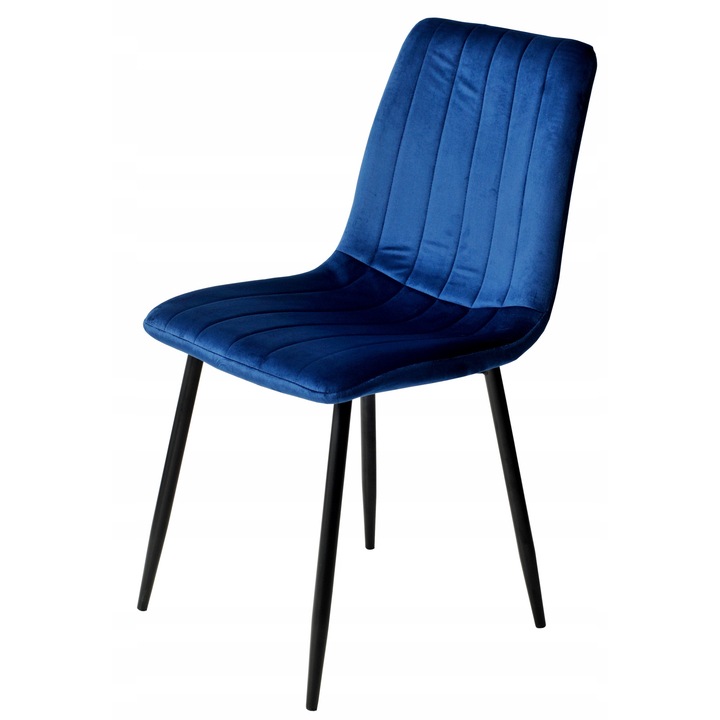 Scaun Tapitat, Ekspand, Lr-2023, Confort Ridicat Datorita Sezutului Si Spatarului Profilat, Material De Inalta Calitate, Respirabil - Catifea Moale, Picioare Metalice Solide Care Asigura Stabilitate, Design Modern Combinat Cu Un Caracter Industrial