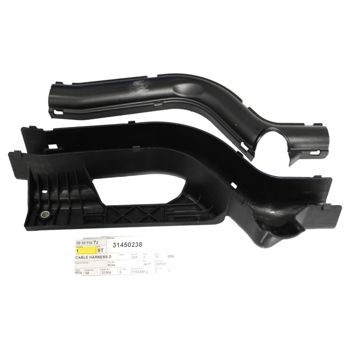 Jgheab trecere fascicul motor Volvo, 31450238, pentru modele XC90 (2016-), S90 V90 (2017-), XC60 (2018-), S60 V60 (2019-)