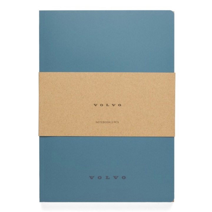 Caiete set 2 bucati, VOLVO, A5, ecologic, multicolor