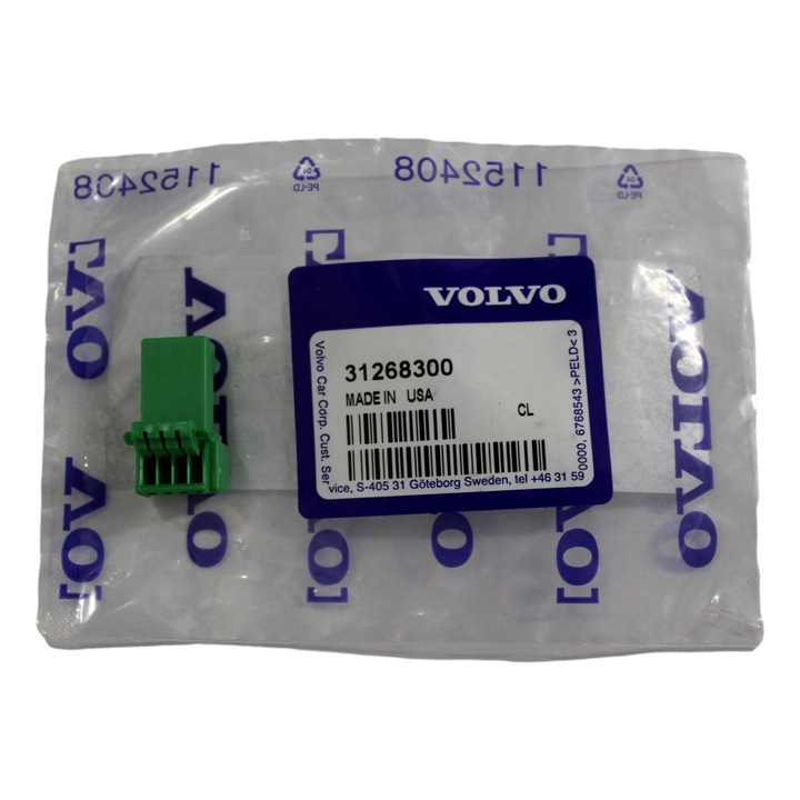 Conector camera parcare 2PIN Volvo, piese auto originale, compatibil cu S40, S60, V60, V70, XC60, XC90