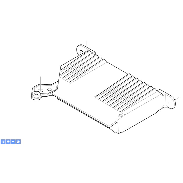 Amplificator audio Bowers & Wilkins pentru Volvo S90 V90 XC60 S60 V60, OE 36011729, nou