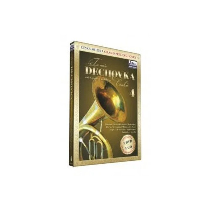 CD+DVD Ta nase dechovka ceska, 4/8, muzica traditionala ceha, 1 CD, 1 DVD, plastic