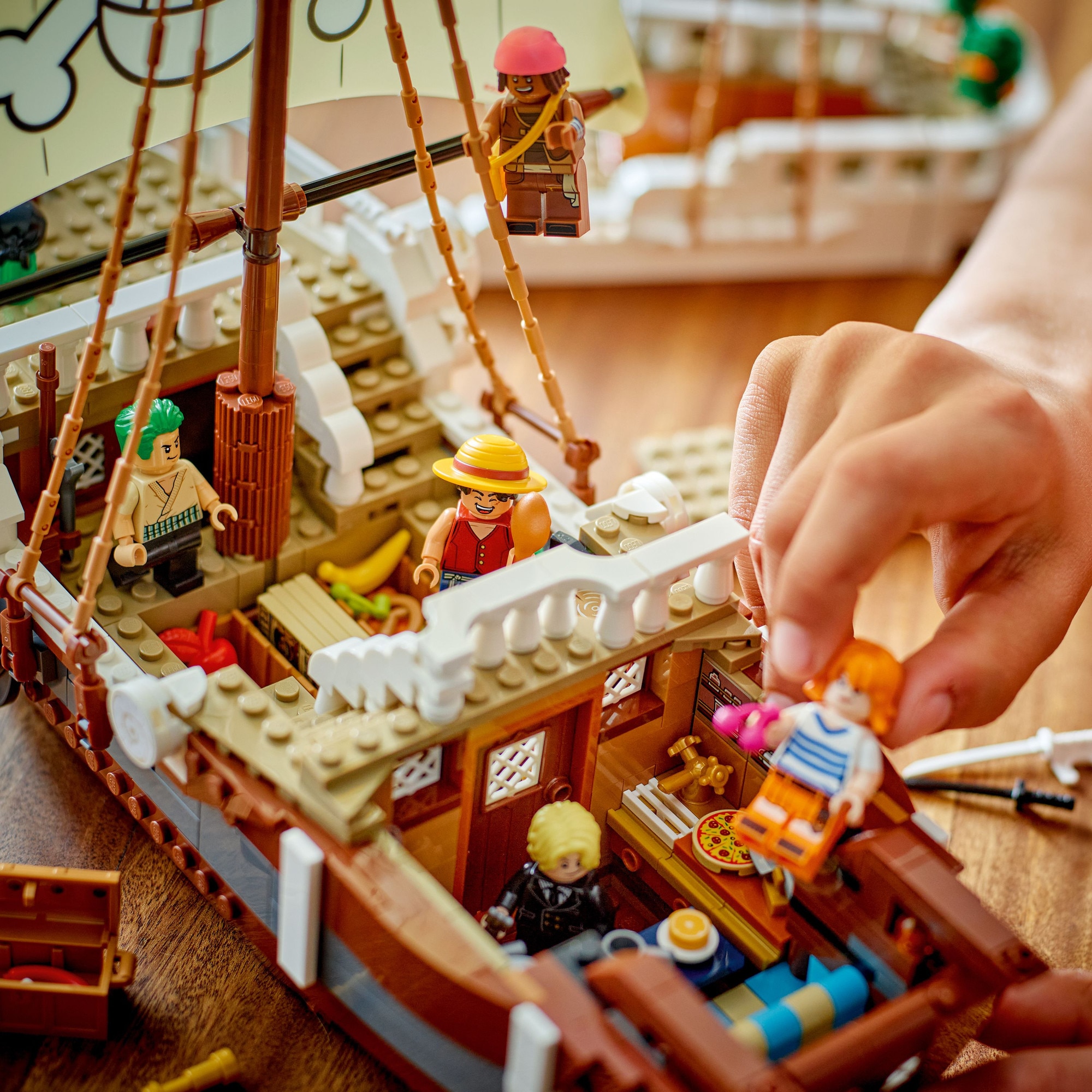 LEGO® ONE PIECE - Corabia de pirati Fasneata Merry 75639, 1376