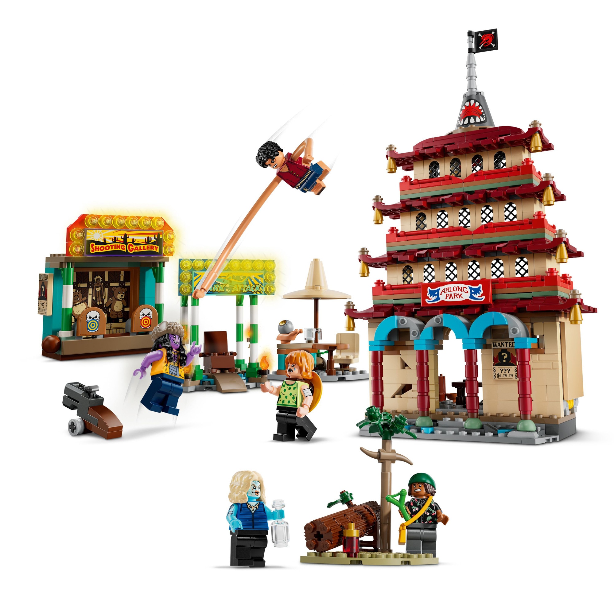 LEGO® ONE PIECE - Batalia din Parcul Arlong 75638, 926 piese - eMAG.ro