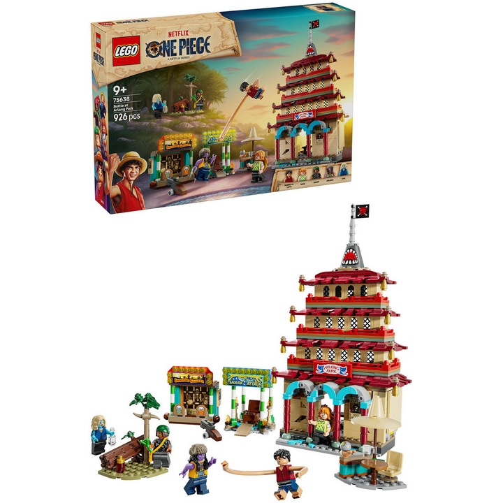 LEGO® ONE PIECE - Batalia din Parcul Arlong 75638, 926 piese