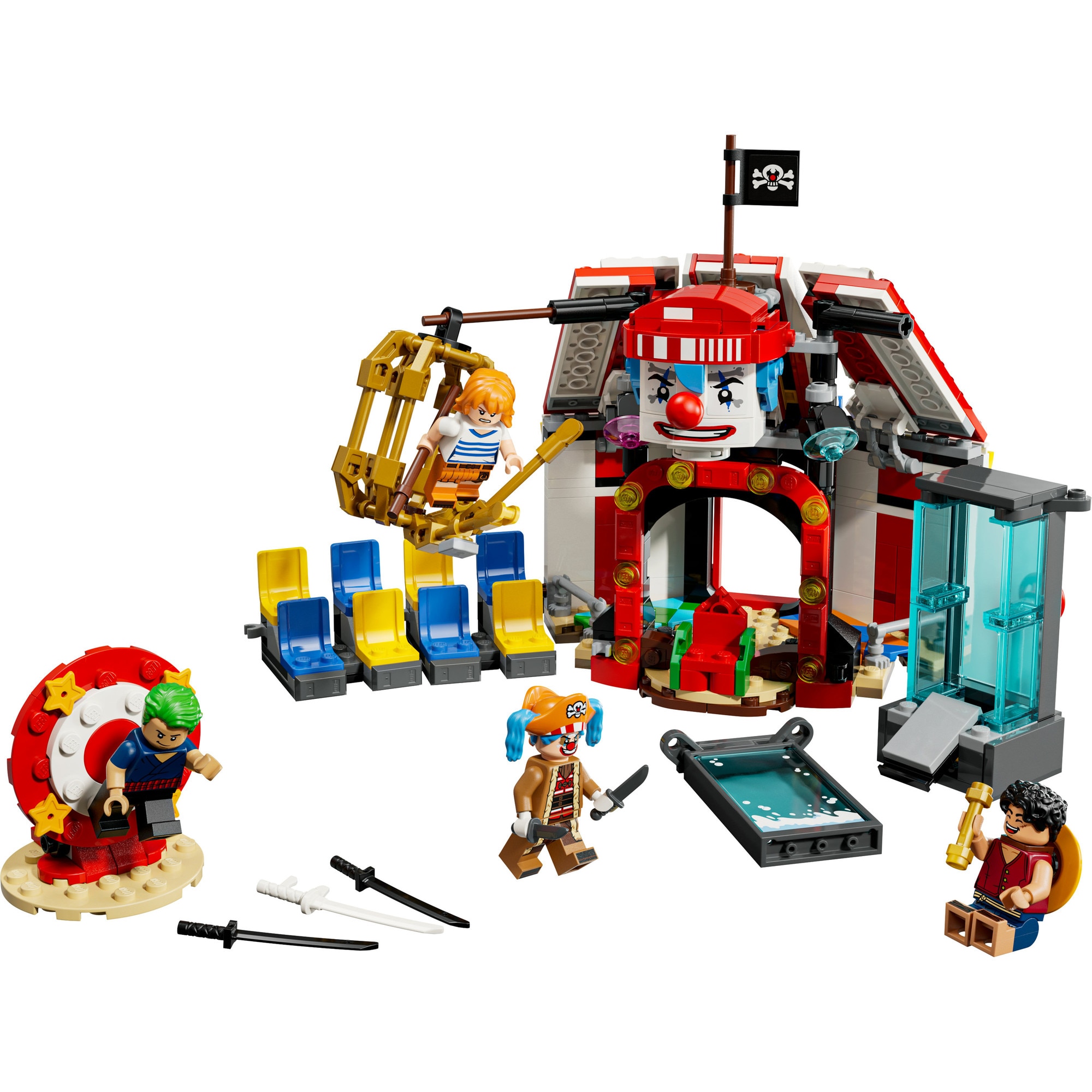 LEGO® ONE PIECE - Cortul de circ al clovnului Buggy 75637, 573
