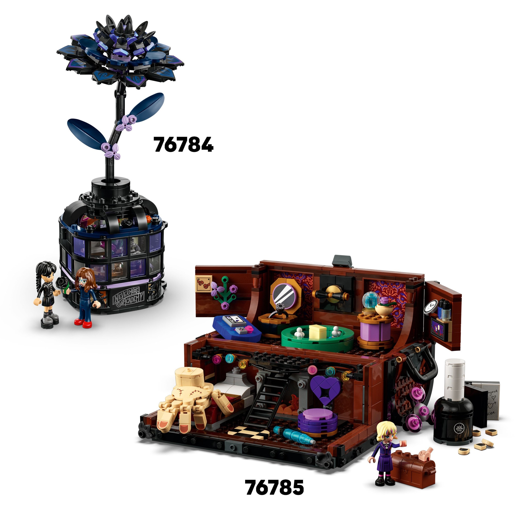 LEGO® Wednesday - Cabana Morticiei 76786, 1002 piese - eMAG.ro
