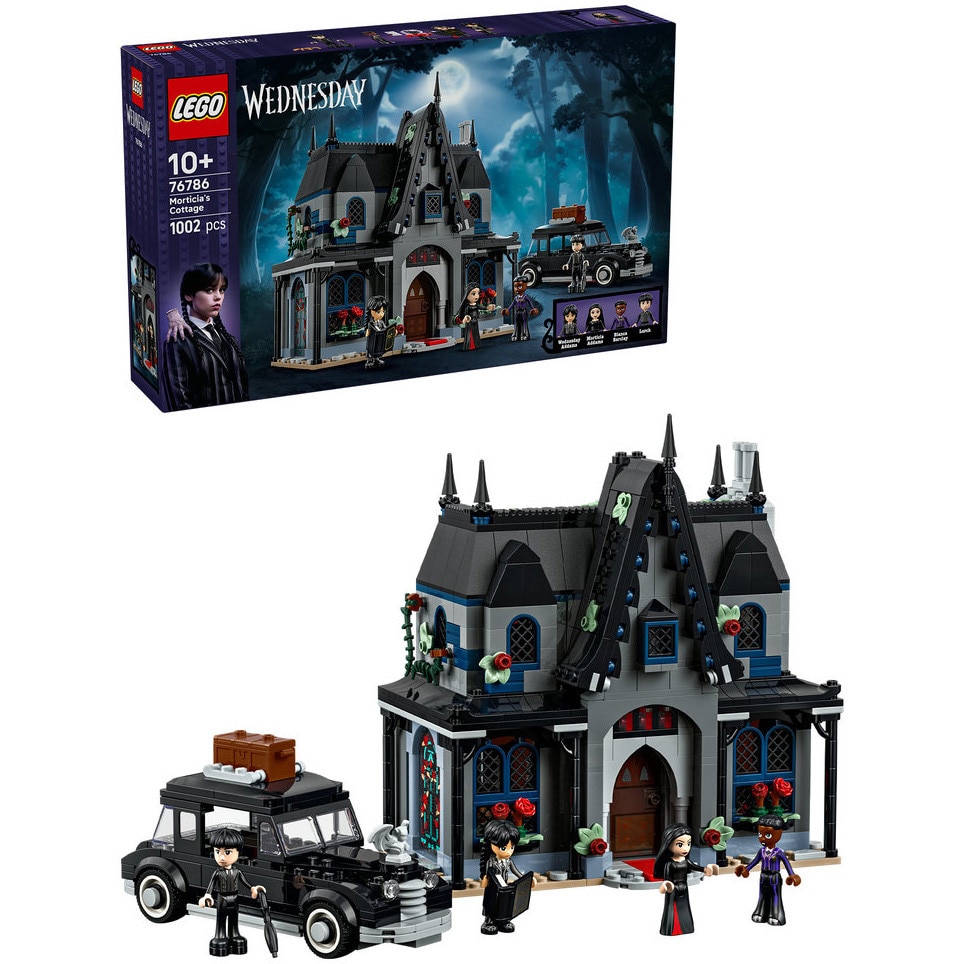 LEGO® Wednesday - Cabana Morticiei 76786, 1002 piese