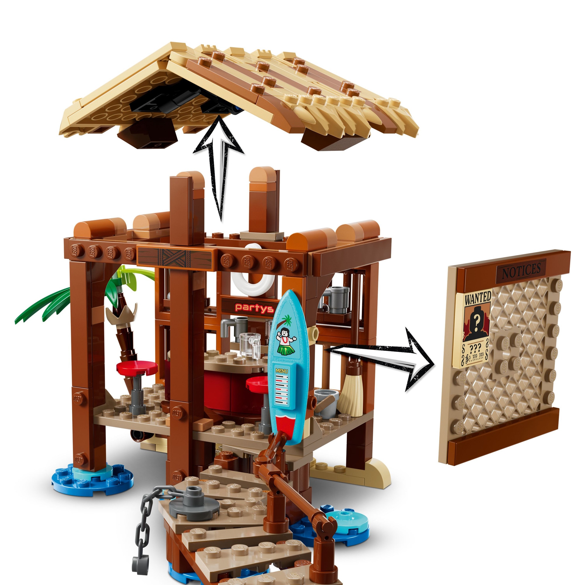 LEGO® ONE PIECE - Coliba in Satul Morii 75636, 299 piese - eMAG.ro