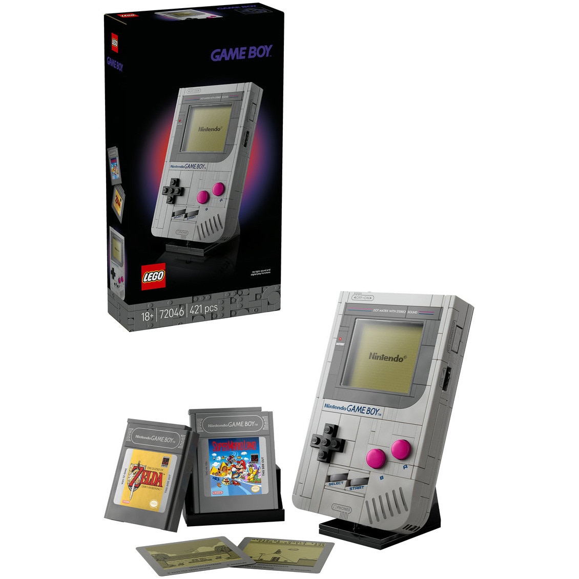 LEGO® Super Mario - Game Boy™ 72046, 421 piese