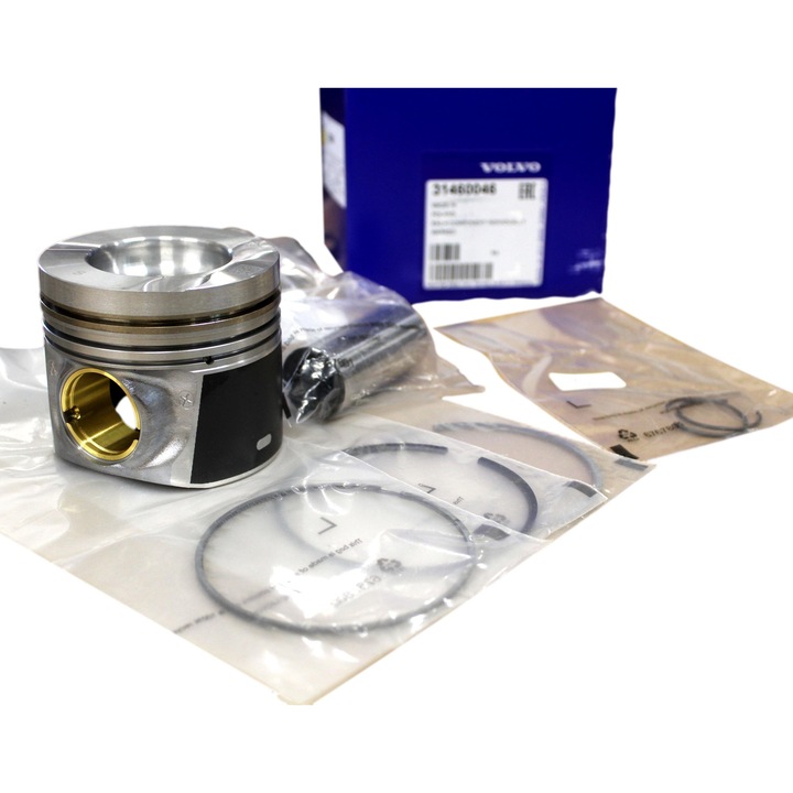 Set piston cu inele STD, Volvo, pentru S60, V60, V40, S90, V90, XC60, XC90, 31460046