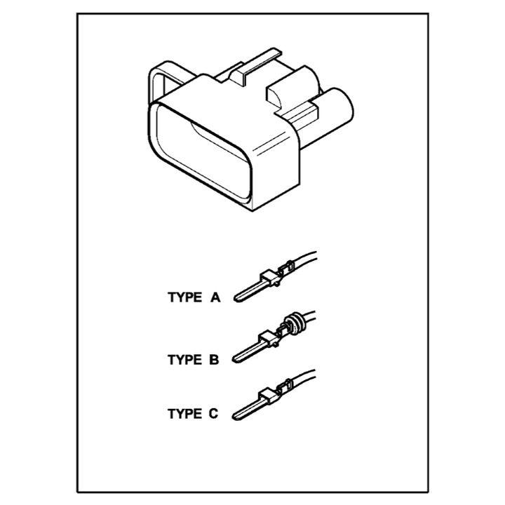 Conector 5 PIN pentru lampa fata, Volvo, S60 III, V60 II, original, nou