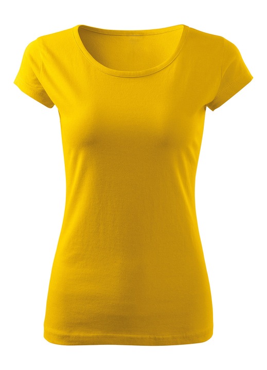 Дамска тениска, K-off,, Жълт