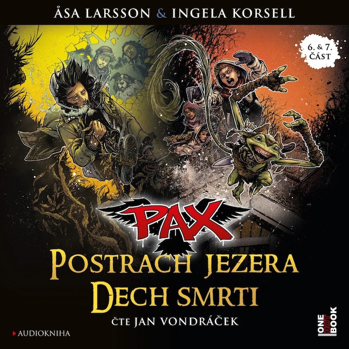 CD Audiobook, PAX VI. Postrach jezera si PAX VII., Dech smrti, 1 CD, MP3