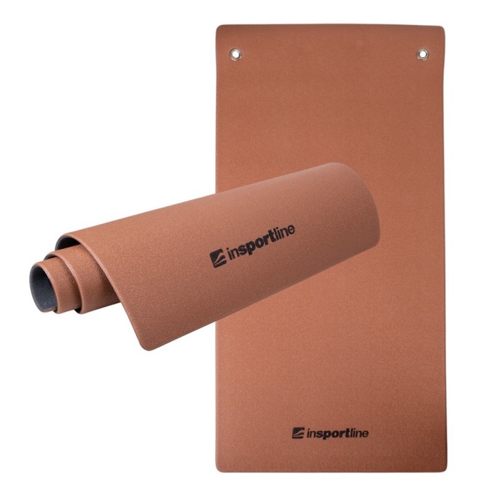 Saltea fitness inSPORTline Aero Advance 140 x 60 x 0.9 cm, mocha mousse-gri