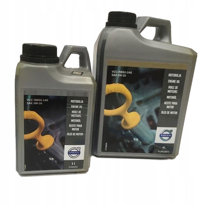 Ulei motor VOLVO 0W20 VCC-RBS0-2AE set 6L, 31392924 + 2x 31392923