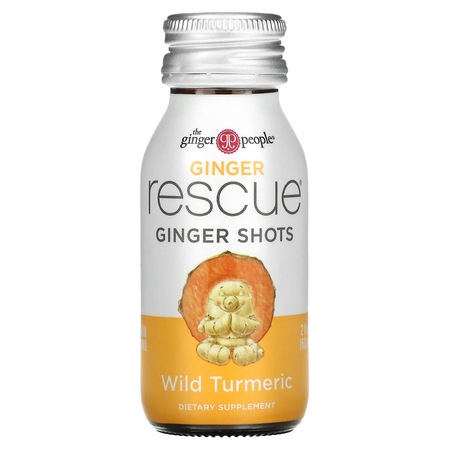Supliment alimentar, The Ginger People, Ginger Rescue Shots, 60 ml ...