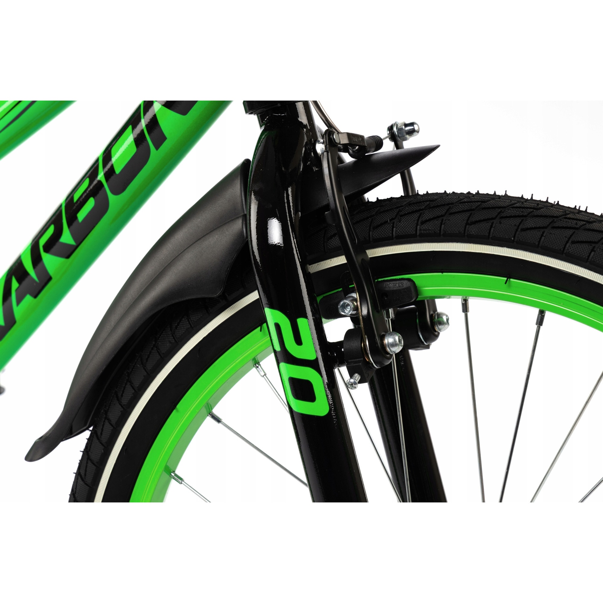 Bicicleta BMX pentru baieti, Karbon, 20