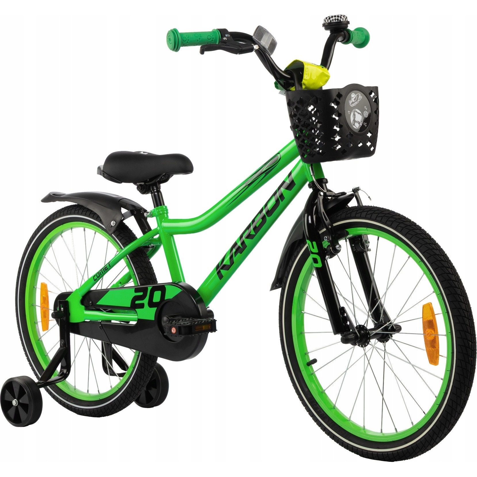 Bicicleta BMX pentru baieti, Karbon, 20