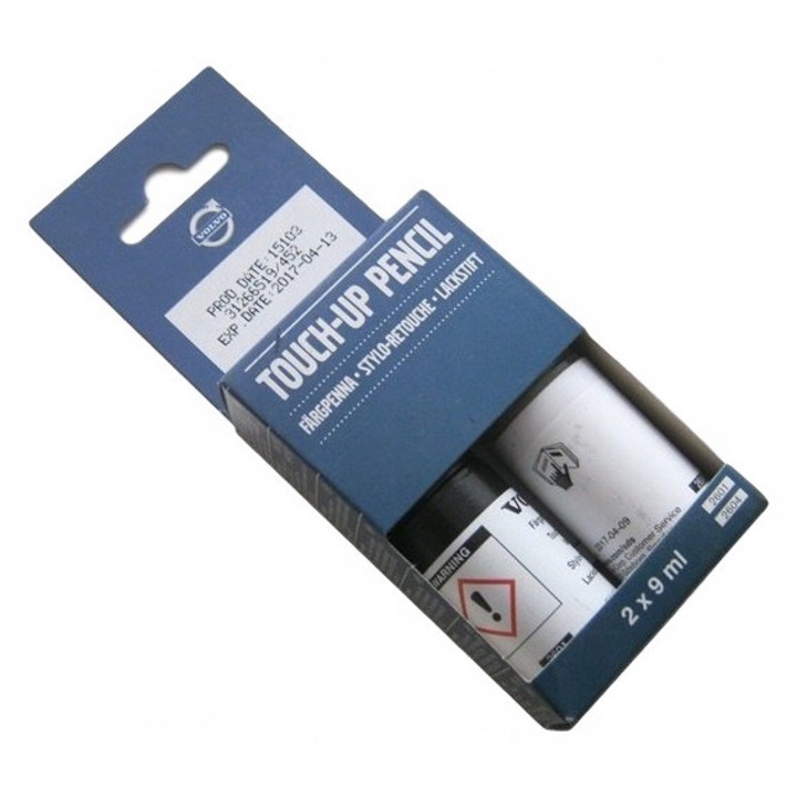 Volvo javítófesték, zafír fekete, különböző modellekhez