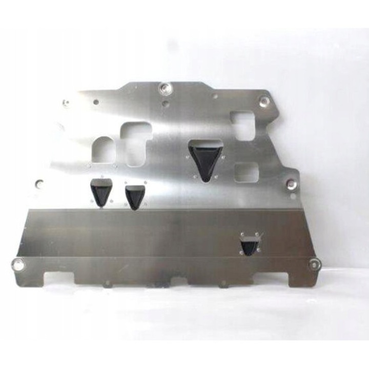 Placa de protectie motor din aluminiu Volvo, model 31399006, pentru XC90, S90, V90, XC60, S60, V60, set de montaj inclus