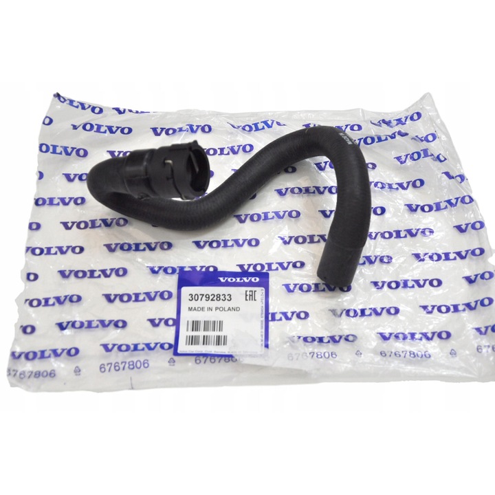 Furtun radiator Volvo, 30792833, pentru S60, V60, V70, XC70, S80, XC60, 3,0/3,2