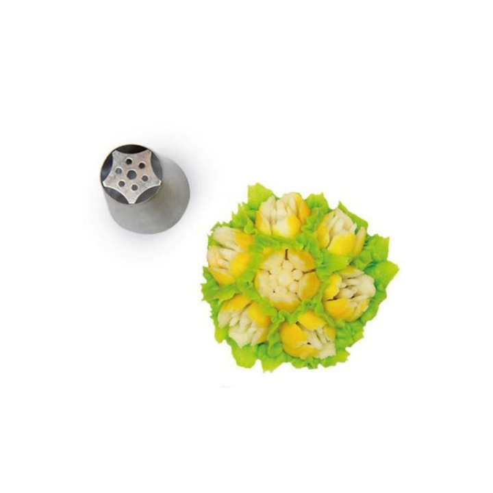 Декоративни тръбички "Тръбичка за цветя 09" - SilikoMart